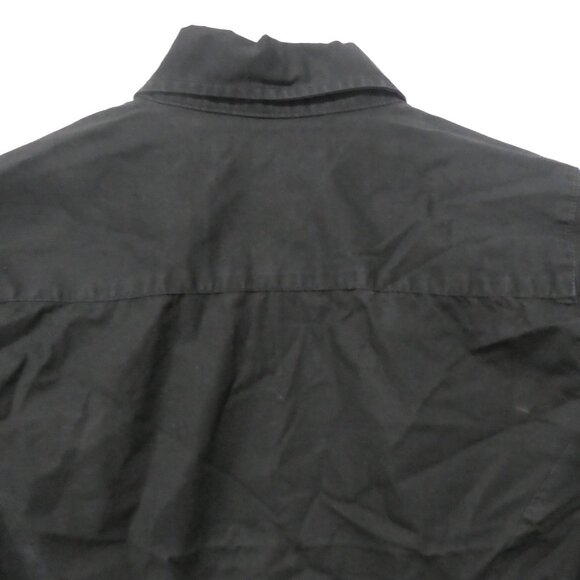 TOMMY JEANS | small | Black Cotton Casual / Dress Shirt | Made In Canada 🟥🍁🟥 - Picture 10 of 14